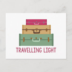 Travelling Light Postcard