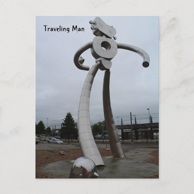 Travelling Man # 21 Postcard (Front)