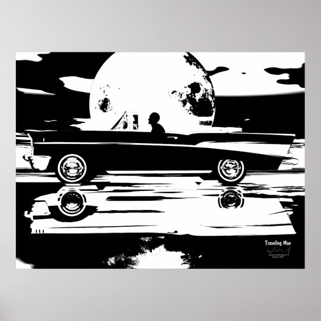 Travelling Man Poster (Front)