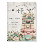 Travelling Miss to Mrs Vintage Floral Bridal Showe
