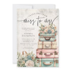 Travelling Miss to Mrs Vintage Floral Bridal Showe
