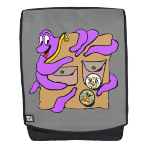 Travelling Octopus Embracing Adult Backpack