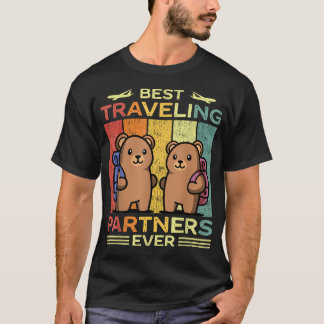 Travelling Partners Travel Bear Travelling T-Shirt