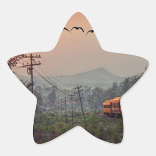 Travelling Star Sticker