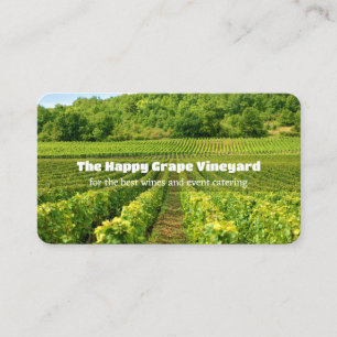 Travelling Vineyard Business Card