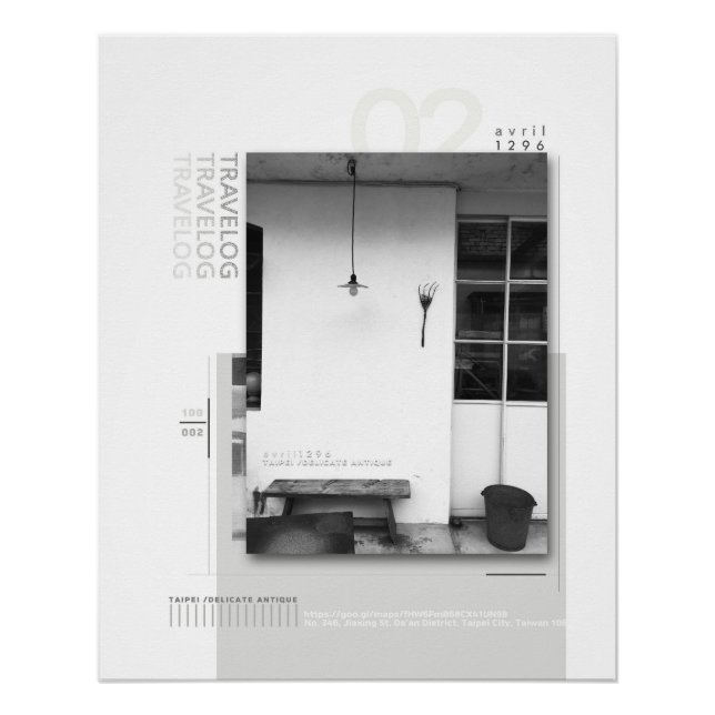 travelog_2 glossy poster (Front)