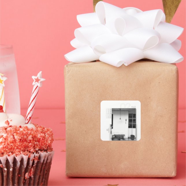 travelog_2 square sticker (Party)