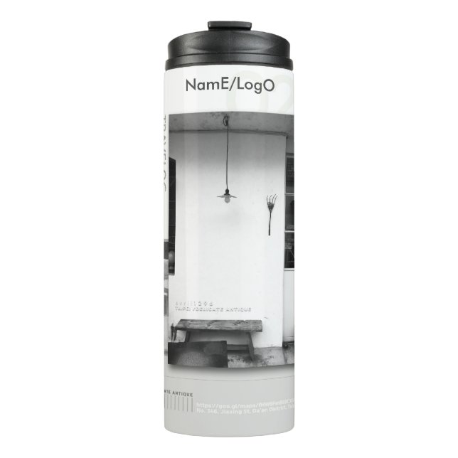 travelog_2 thermal tumbler (Front)