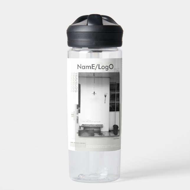 travelog_2 water bottle (Front)