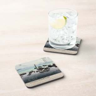 travelog_3 hard plastic coaster