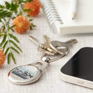 travelog_3 metal key ring