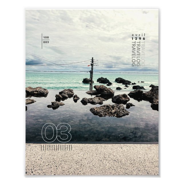 travelog_3 photo print (Front)