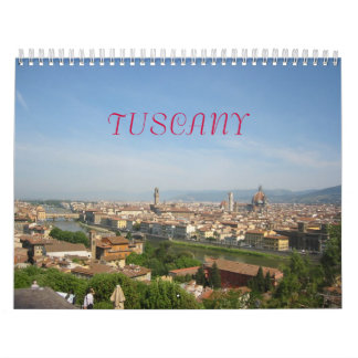 Travels in Tuscany Calendar