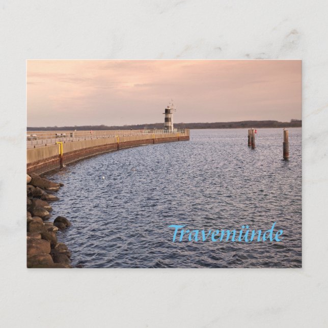 Travemünde photo postcard (Front)