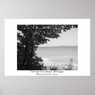 Traverse City Beach, Michigan Poster