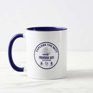 Traverse City Michigan Coffee Mug