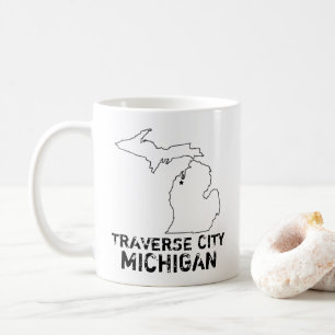 Traverse City Michigan Coffee Mug