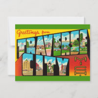 Traverse City Michigan Greeting