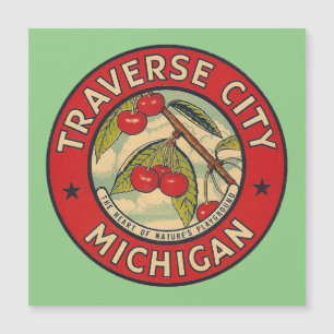 Traverse City, Michigan -  Magnetic Card
