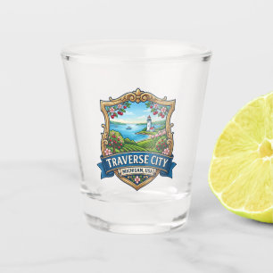 Traverse City USA Shot Glass