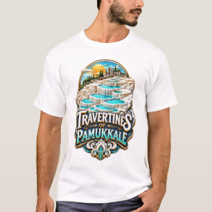 TRAVERTINES OF PAMUKKALE TURKEY T-Shirt