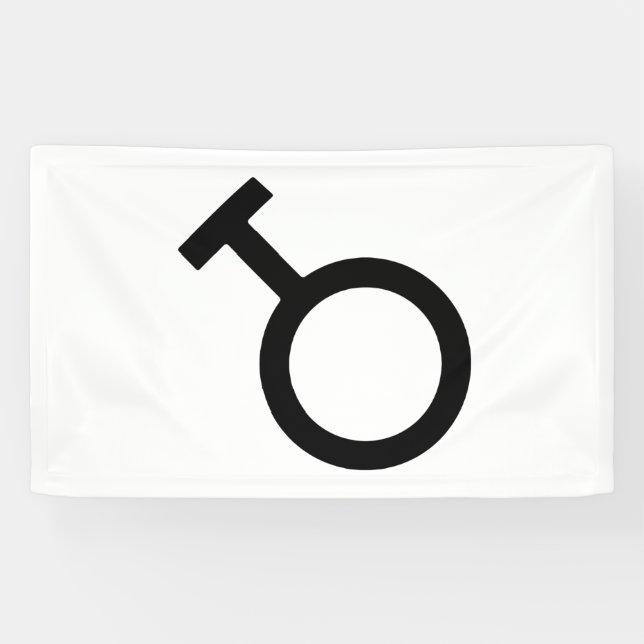 Travesti Gender Symbol Banner (Horizontal)