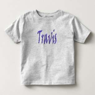 Travis, Name, Logo, Toddler T-Shirt