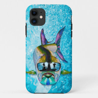 Travis Tarpon Sunglasses on Case-Mate iPhone 11 Case