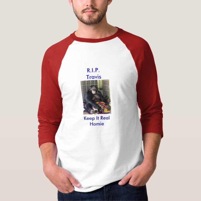 Travis the Chimp T-Shirt (Front)