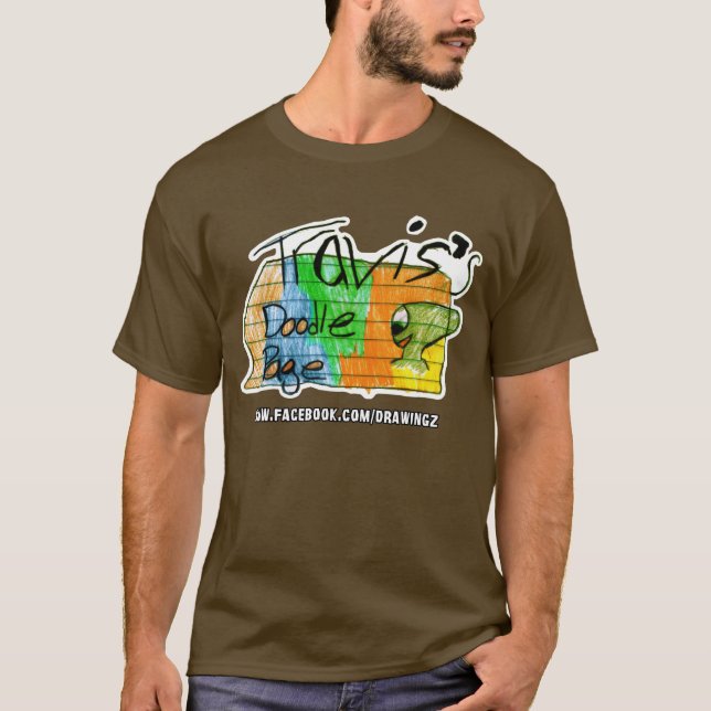 Travis's Doodle Page T-Shirt (Front)