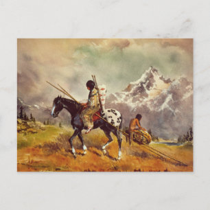 TRAVOIS by SHARON SHARPE Postcard