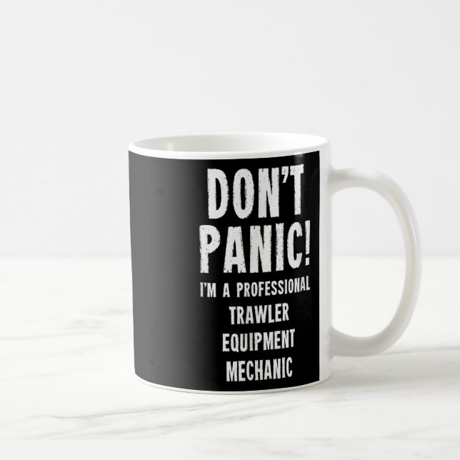 Trawler Equipment Mechanic  Coffee Mug (Right)