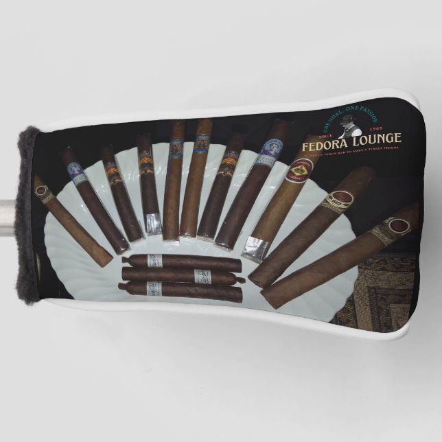 Tray-Cigar  Golf Head Cover (Front)
