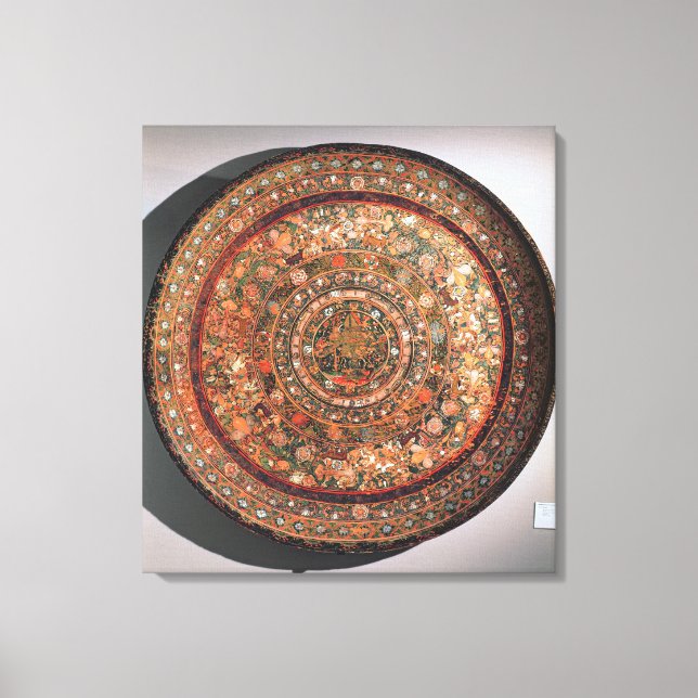 Tray from the Michoacan tribe Canvas Print (Front)