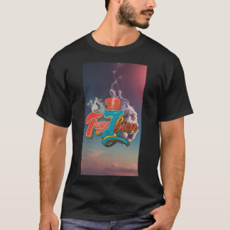 Traybien Retro-Futuristic Collage T-Shirt