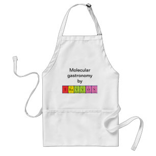 Trayvon periodic table name apron