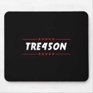 Tre45on Dump Trump Not My President Tee Impeach 45 Mouse Mat