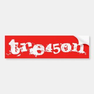 Tre45son Bumper Sticker