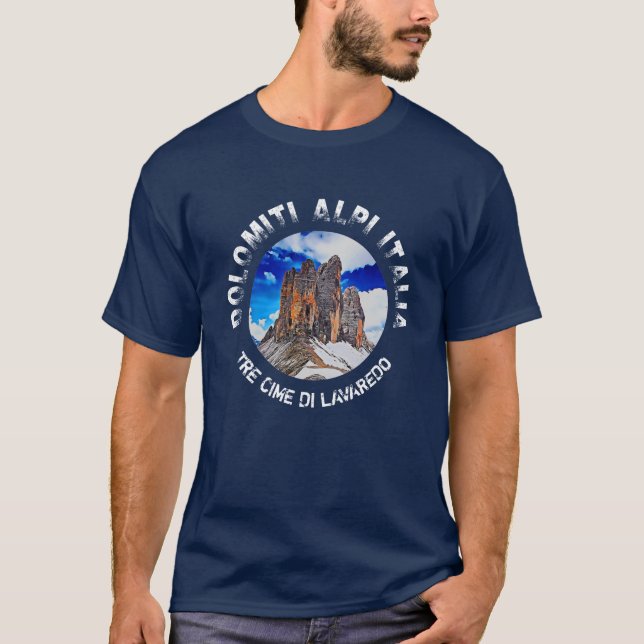 Tre Cime di Lavaredo. Dolomiti. Italia. T-Shirt (Front)