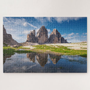 Tre Cime di Lavaredo/Drei Zinnen Dolomite mountain Jigsaw Puzzle