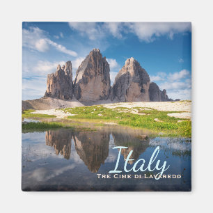 Tre Cime di Lavaredo/Drei Zinnen Dolomite mountain Magnet