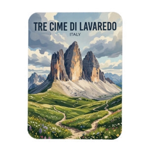 Tre Cime di Lavaredo Italy Magnet