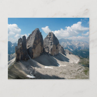 Tre cime di Lavaredo Postcard
