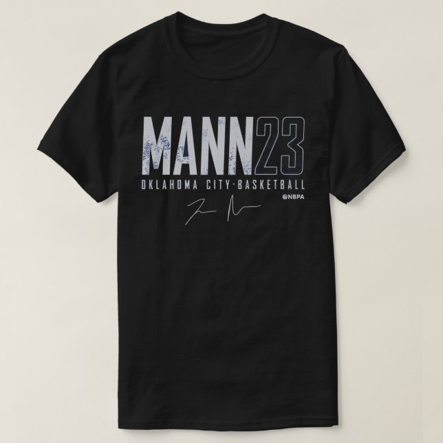 Tre Mann Oklahoma City Elite  1 T-Shirt (Design Front)