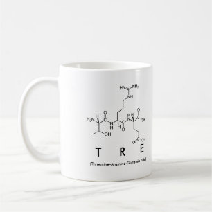 Tre peptide name mug