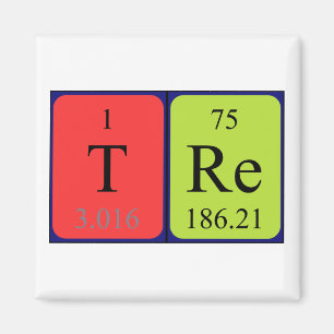 Tre periodic table name magnet