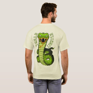Tread Fed Lightly Double Sided Snake T-Shirt