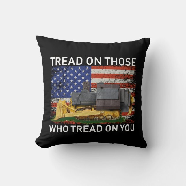 tread on those who tread on you T-Shirt Classic Ro Cushion (Front)