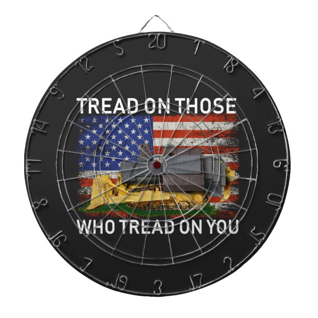 tread on those who tread on you T-Shirt Classic Ro Dartboard (Front)