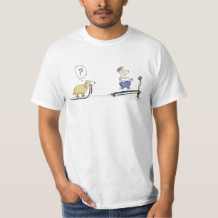 Treadmill Cartoon T-Shirt